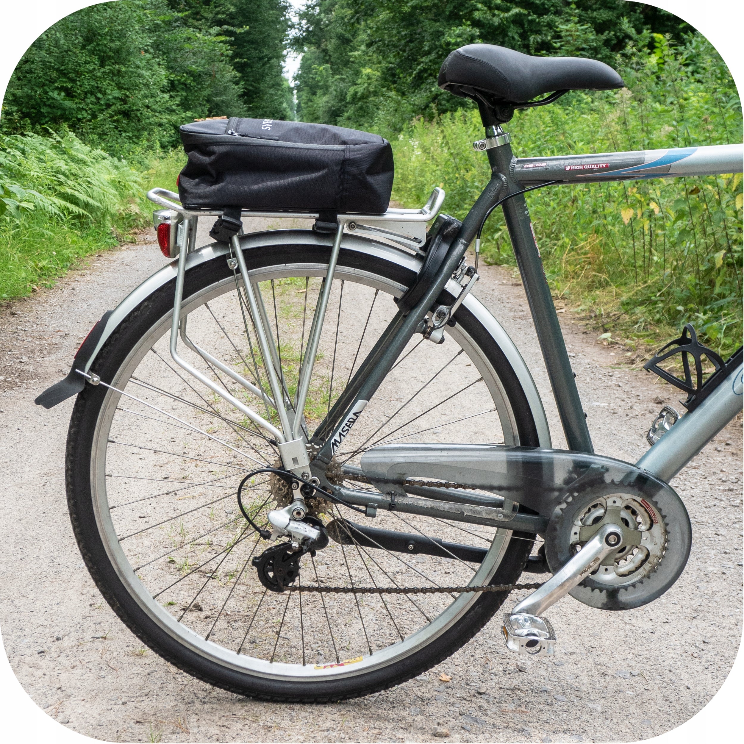 BAG POUCH BICYCLE POUCH FOR CAPACIOUS TRUNK Manufacturer code LXTRAVEL114
