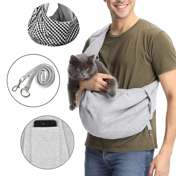 BAG SHOULDER NET FOR CARRYING DOG ANIMALS TRANSPORTER BACKPACK CARRIER Brand no brand
