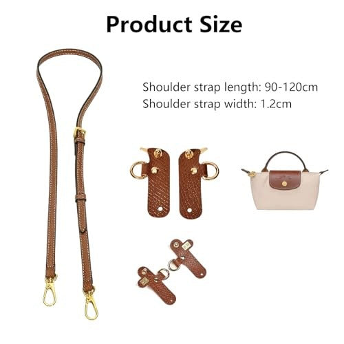 BAG STRAP LONGCHAMP MINI BAG LEATHER ADJUSTABLE WOMEN'S METAL Manufacturer code SWC5908201419070
