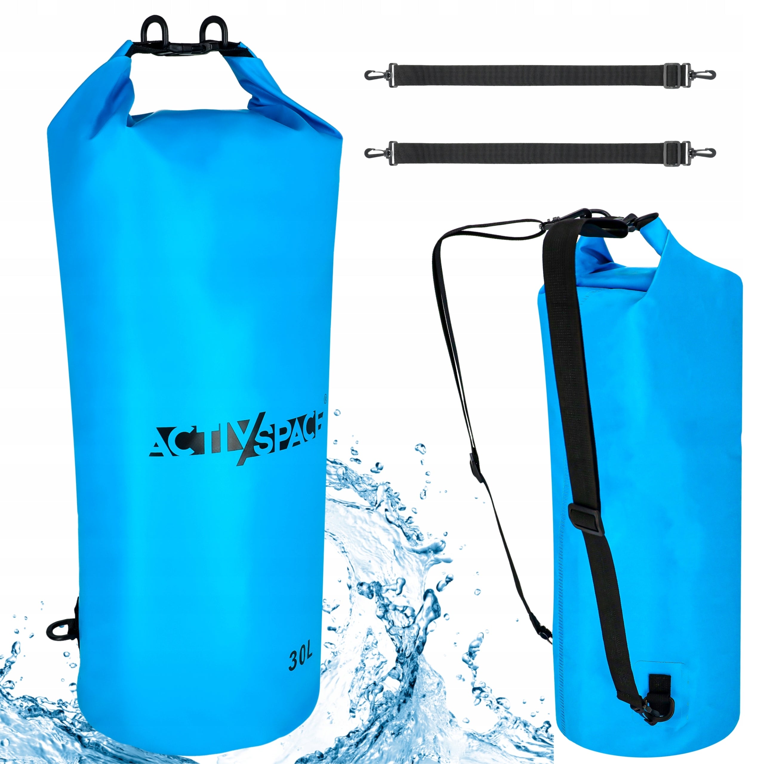 BAG WATERPROOF SAILING LARGE 30L FOR KAYAK ROOMY BACKPACK