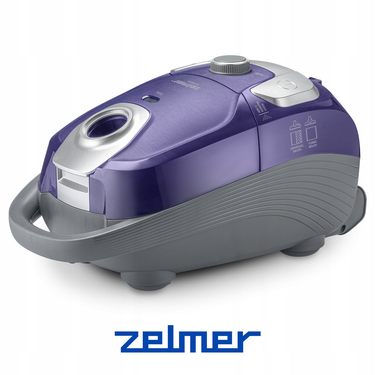 BAGGED VACUUM CLEANER ZELMER TOMEK TRADITIONAL HEPA FILTER ULTRA QUIET 64dB 800W Vacuum cleaner type bag