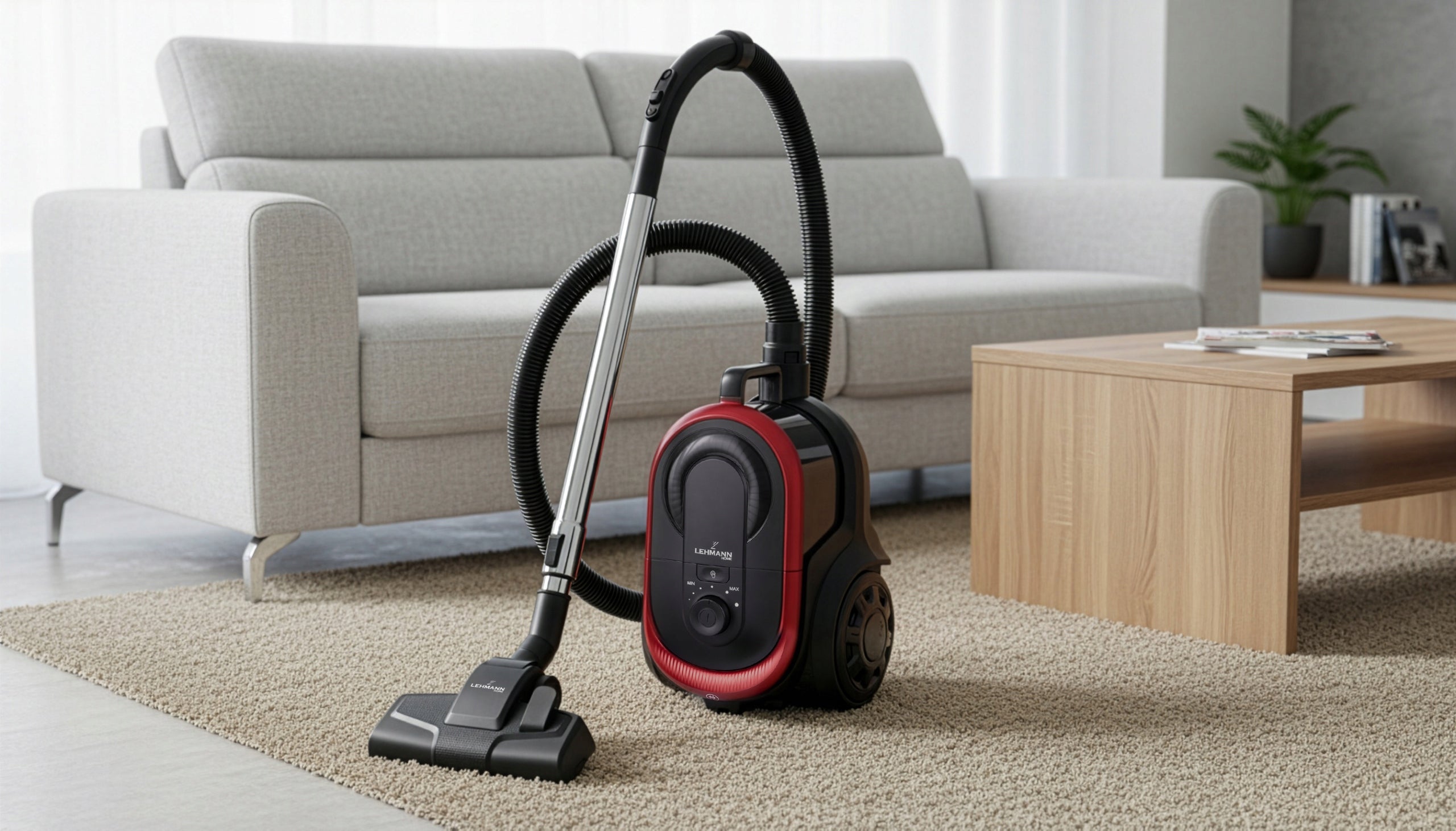 BAGLESS CYCLONE VACUUM CLEANER WITH POWER ADJUSTMENT 2x FILTER HEPA SET STRONG Power rating 900 W