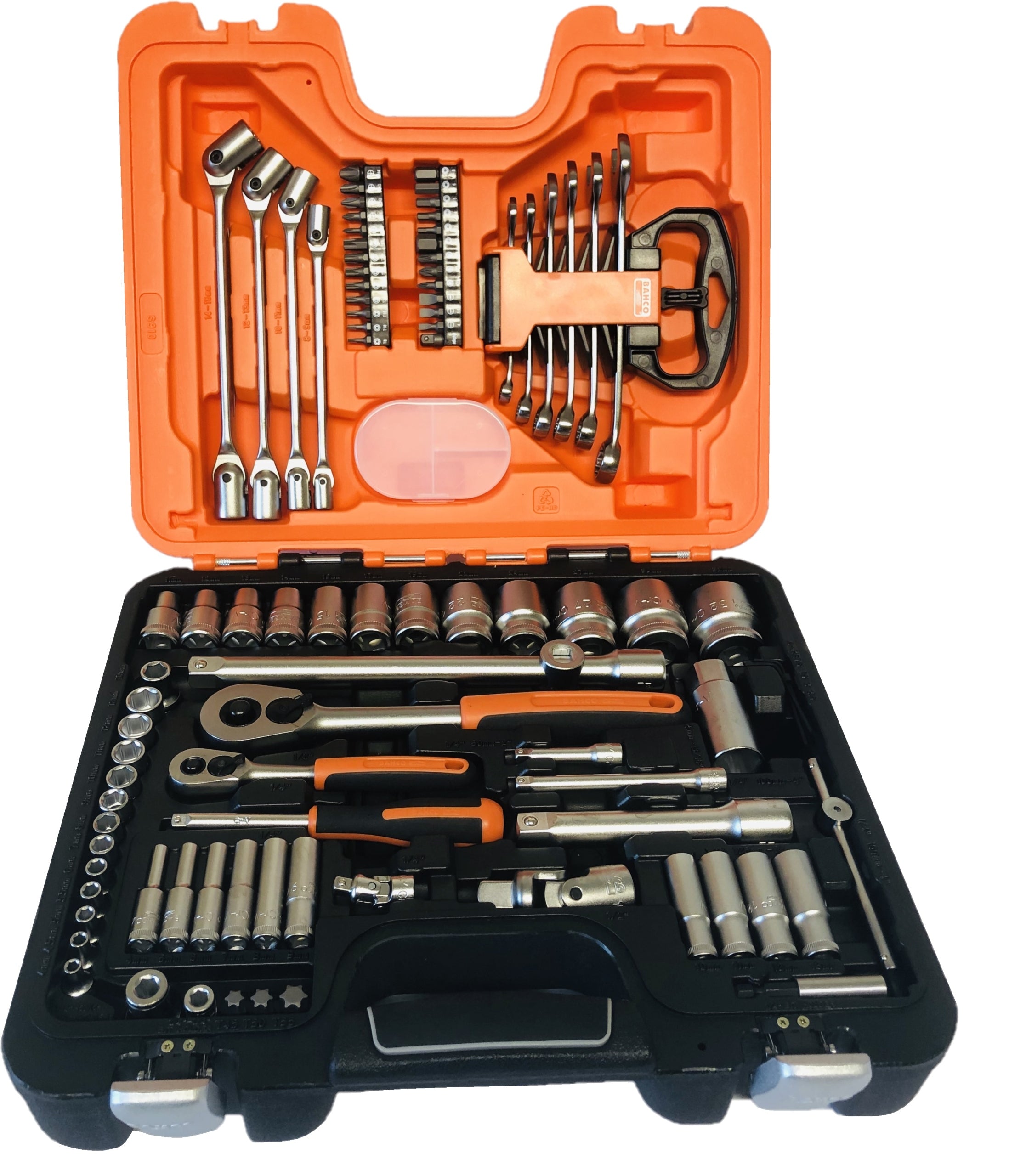 BAHCO WRENCH SET 91el 1/2" / 1/4" BAHS910 Product weight with unit packaging 6.926 kg