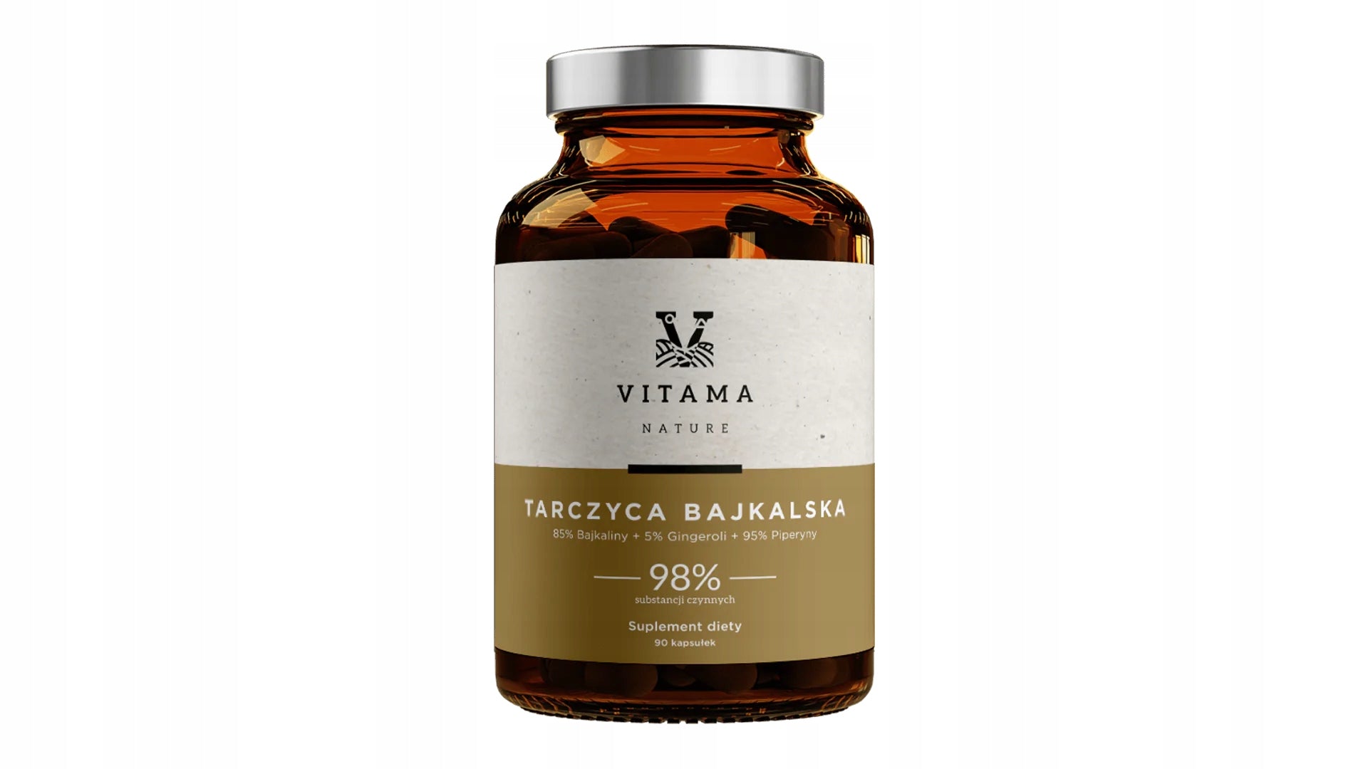 BAIKAL THYROID ROOT EXTRACT BAICALIN HIGH DOSE 90CAPS EAN (GTIN) 5902768919875