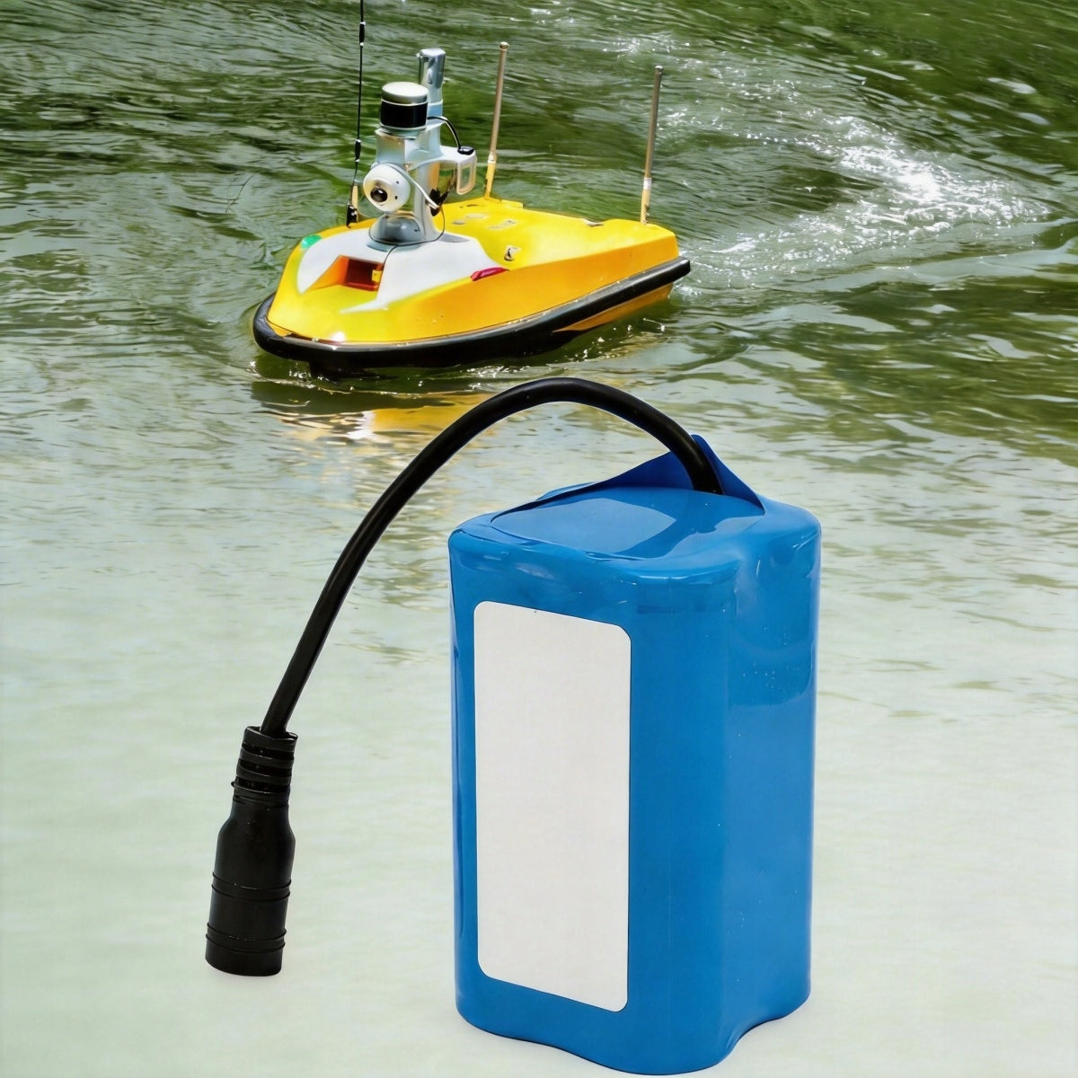 BAIT BOAT BATTERY RC Boat Nesting Battery 12000mAh 7,4V Brand no brand