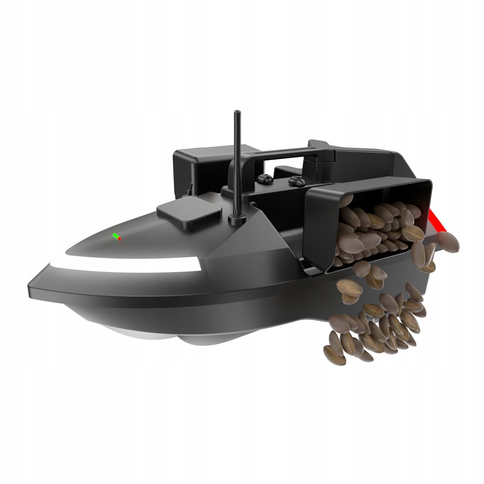 BAIT BOAT FLYTEC V020 GPS, 3 TANKS 500m BATTERY 5200mAh LED Packaging status original