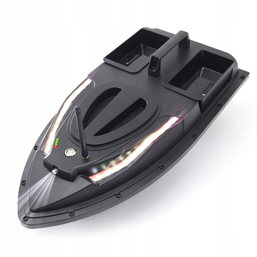 BAIT BOAT FLYTEC V700 Fishing Boat 500m BATTERY 12000mAh LED 6 km/h Model V700