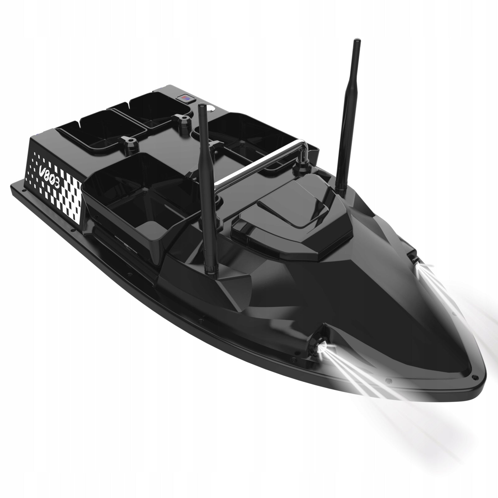 BAIT BOAT FLYTEC V803 GPS 2X AKU 18000mAh AUTOMATIC RETURN Manufacturer code V803 GPS