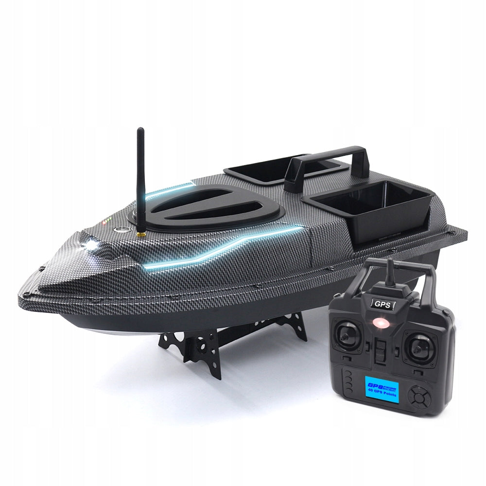 BAIT BOAT FLYTEC V900 GPS 2 TANKS 500m, BATTERY 12000mAh, LED