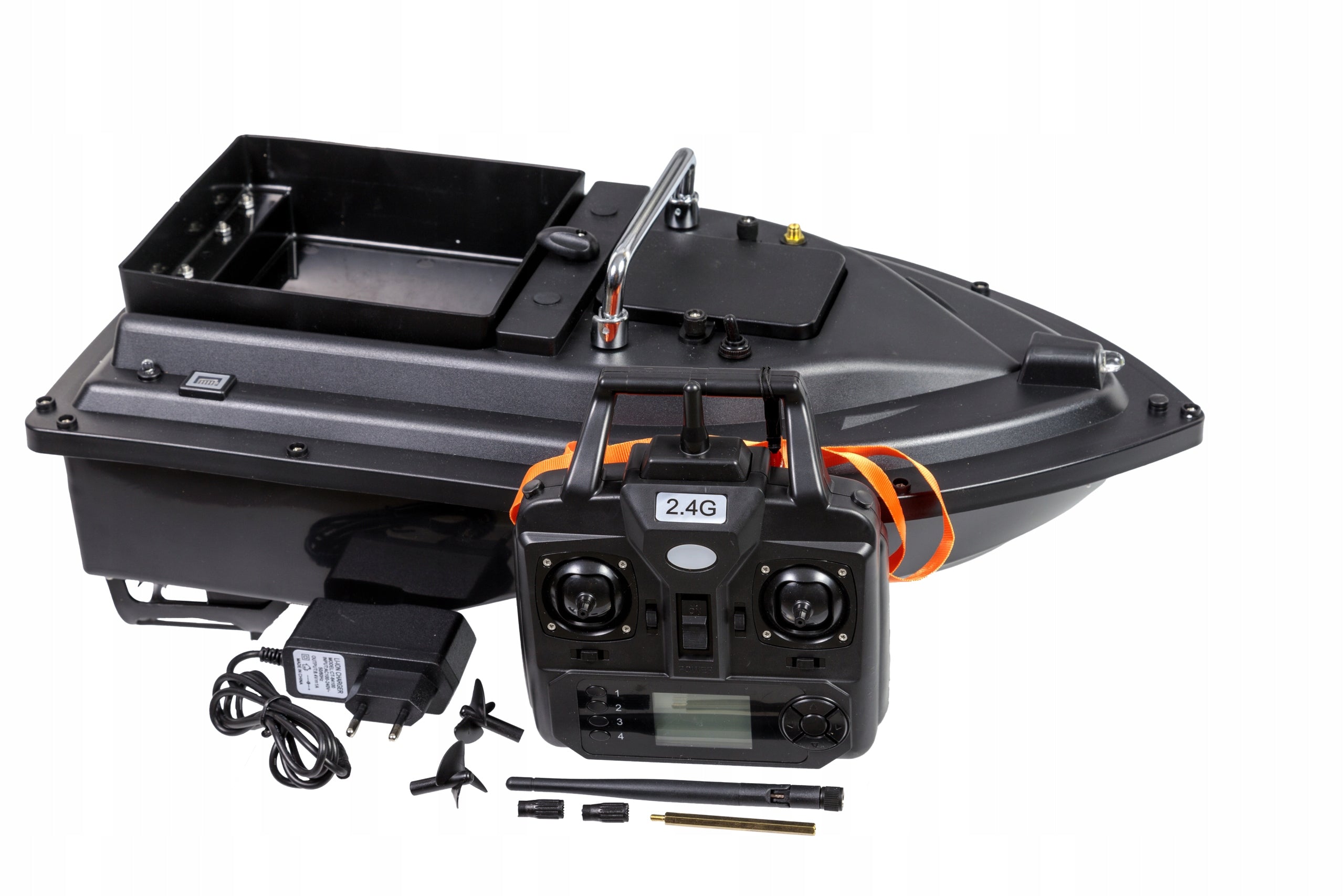 BAIT BOAT PROFESSIONAL GPS 500M RANGE 4H OPERATION RELIABLE 310563 Packaging status original