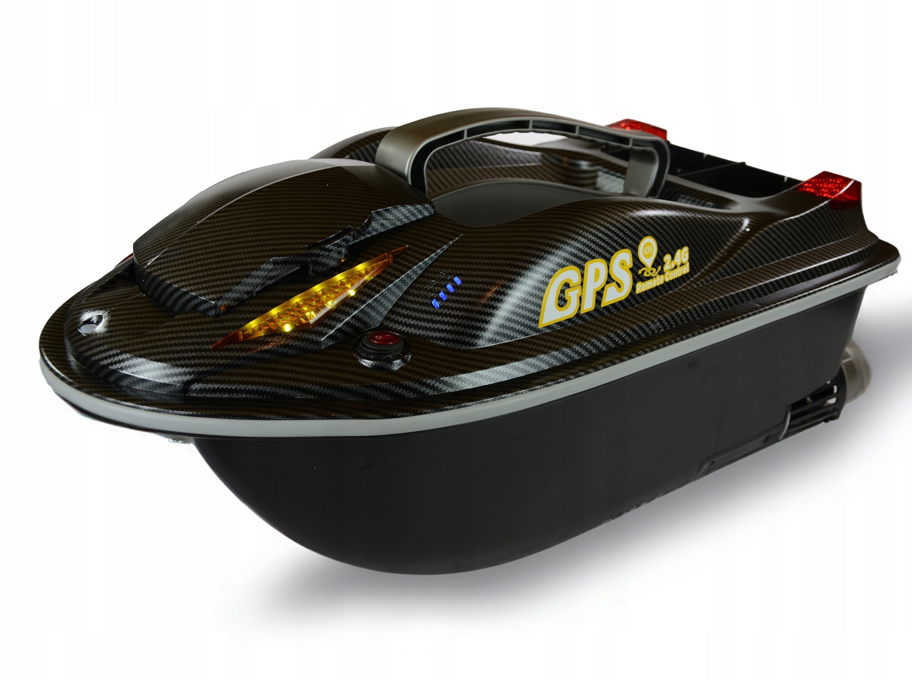 BAIT BOAT REMOTE CONTROLLED FISHING BOAT LARGE 3,5KG 3 CHAMBERS WITH GPS