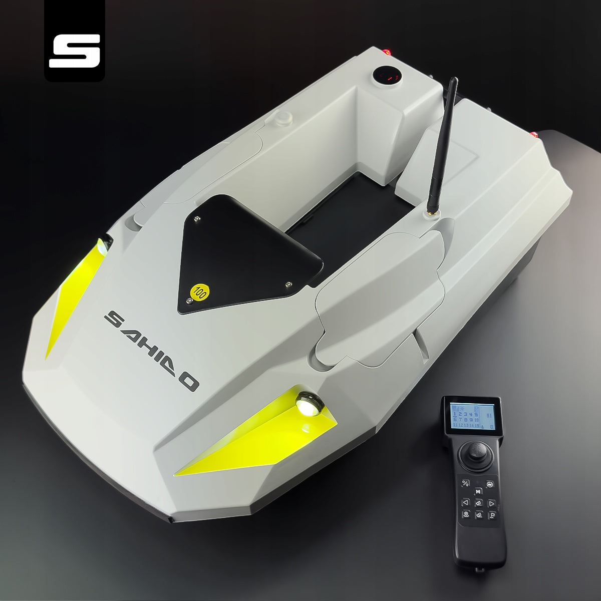 BAIT BOAT Sahido HYDRA GPS TECHNOLOGICALLY ADVANCED 2 AKU 15600mAh Number of compartments 1