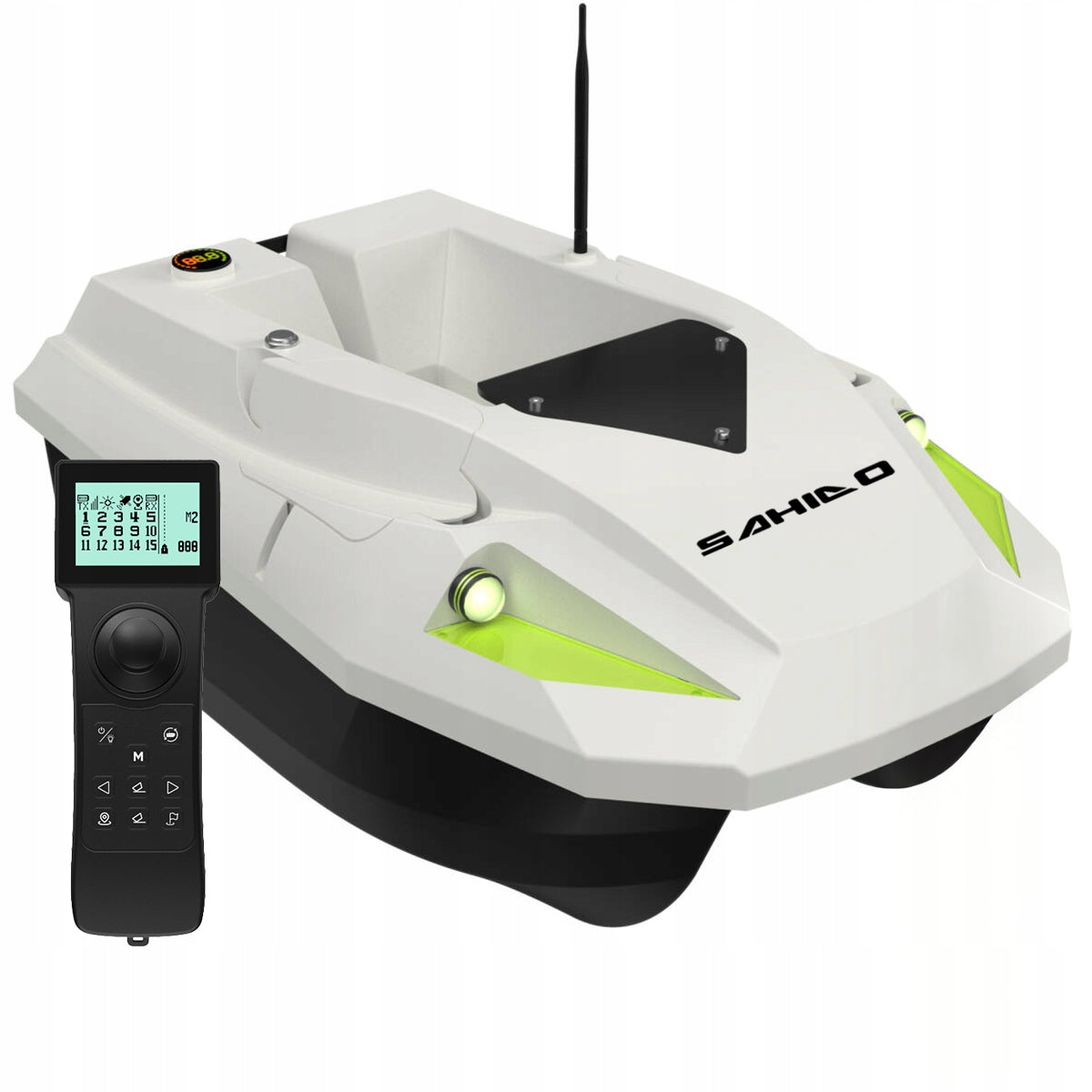 BAIT BOAT Sahido HYDRA GPS TECHNOLOGICALLY ADVANCED 2 AKU 15600mAh