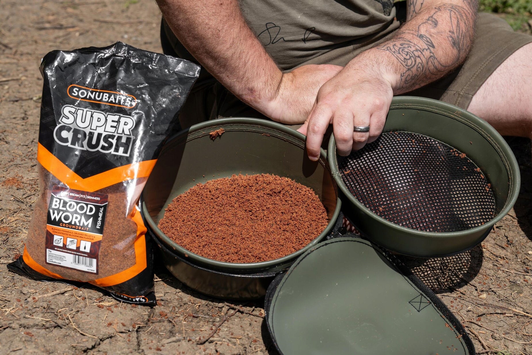 BAIT BOWL KORUM EVA SOLID WITH SIEVE 26x11cm Product weight with unit packaging 0.6 kg