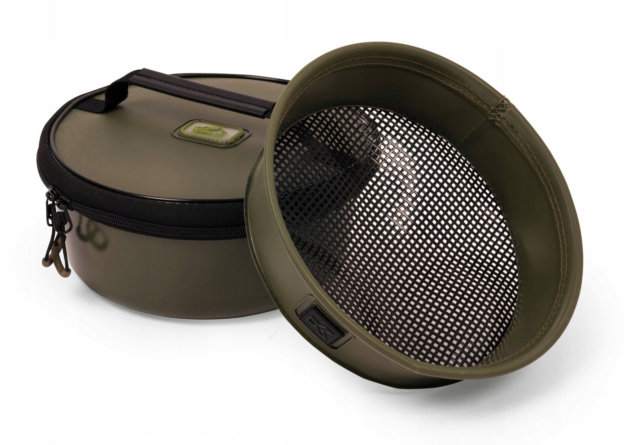 BAIT BOWL KORUM EVA SOLID WITH SIEVE 26x11cm