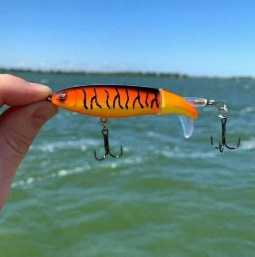 BAIT POPPER FLOPPER PIKE WOBBLER SUM PIKE ZANDER 06 10 CM For perches zanders catfishes pikes