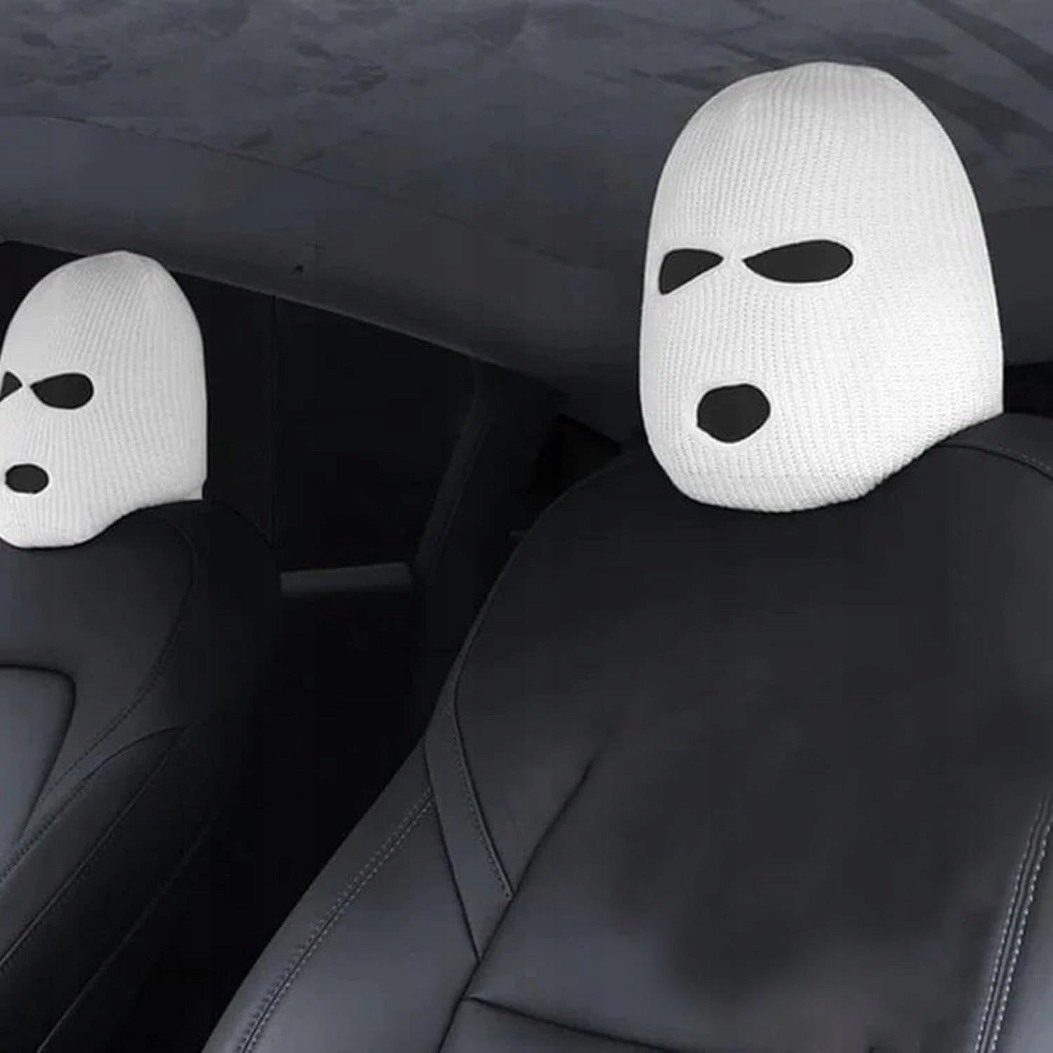 BALACLAVA COVERS 2 pcs. for headrests for funny car gadgets