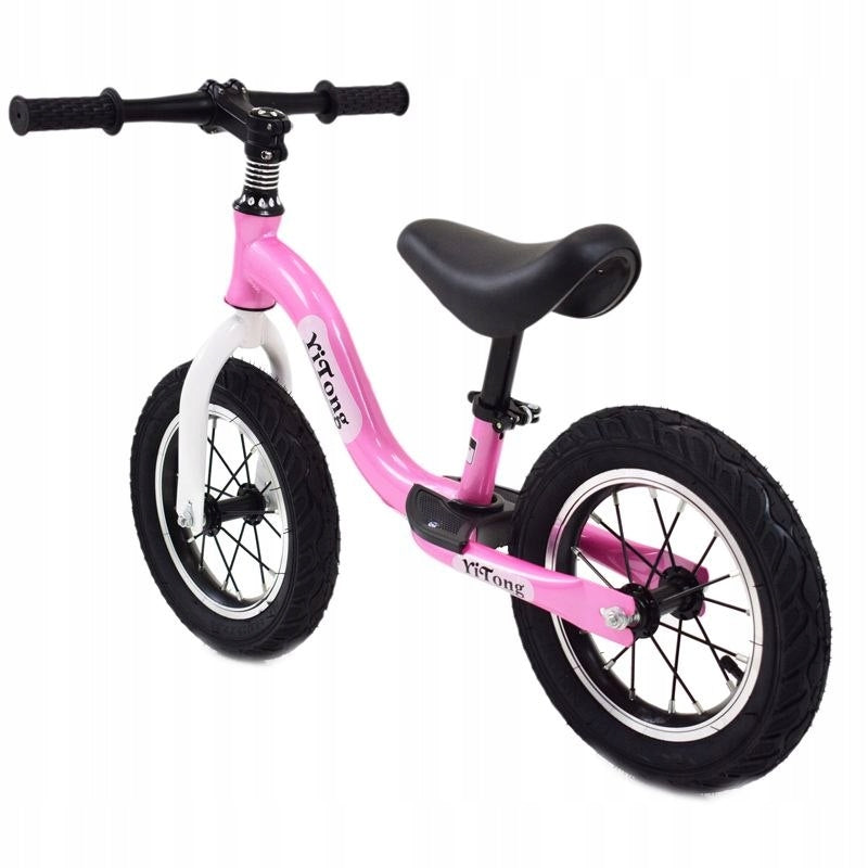 BALANCE BIKE 12" ALUMINIUM FRAME, ALUMINIUM WHEELS, FOOTREST/KD-11 Color pink