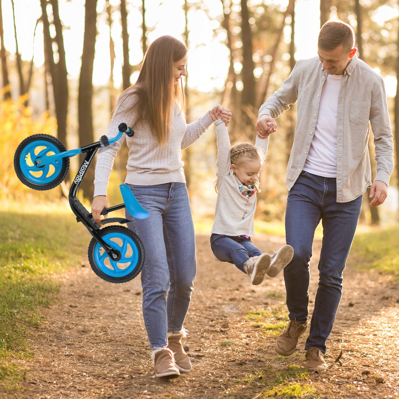 BALANCE BIKE CHILDREN'S BIKE LIGHTWEIGHT ADJUSTABLE STURDY PLATFORM Model 110729