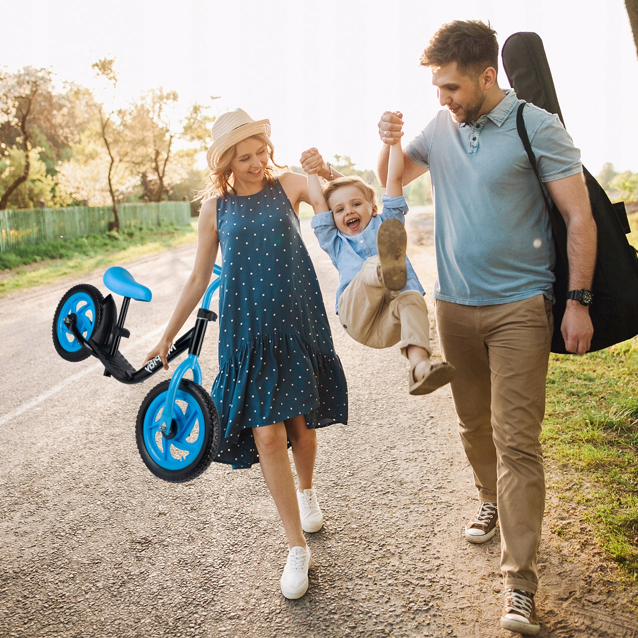 BALANCE BIKE CHILDREN'S BIKE LIGHTWEIGHT ADJUSTABLE STURDY PLATFORM Product weight with unit packaging 3.2 kg