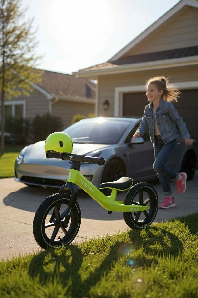 BALANCE BIKE LIGHT/ PUMPED WHEELS/ LIME EAN (GTIN) 5905504569143