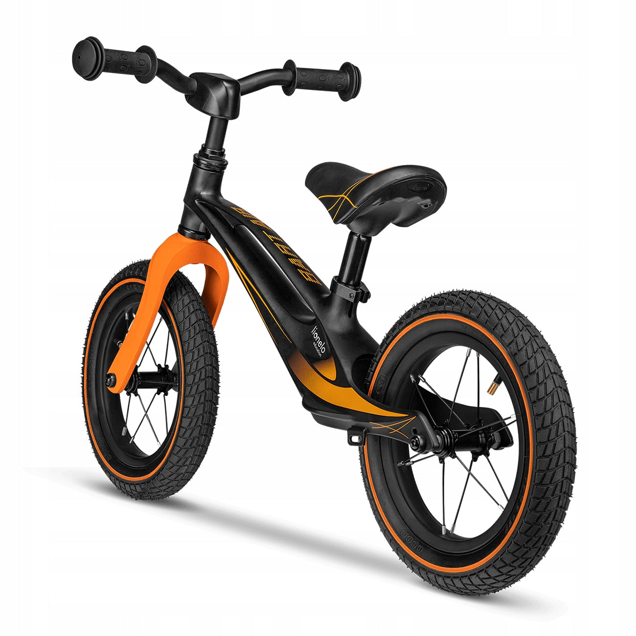 BALANCE BIKE Lionelo Bart AIR | PUMPED WHEELS | sports black Manufacturer code 105916