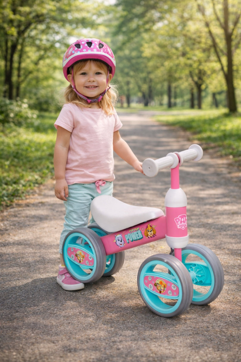 BALANCE BIKE PSI PATROL SKYE 4-Wheel STABLE CHILDREN'S Kid's age 12+ months
