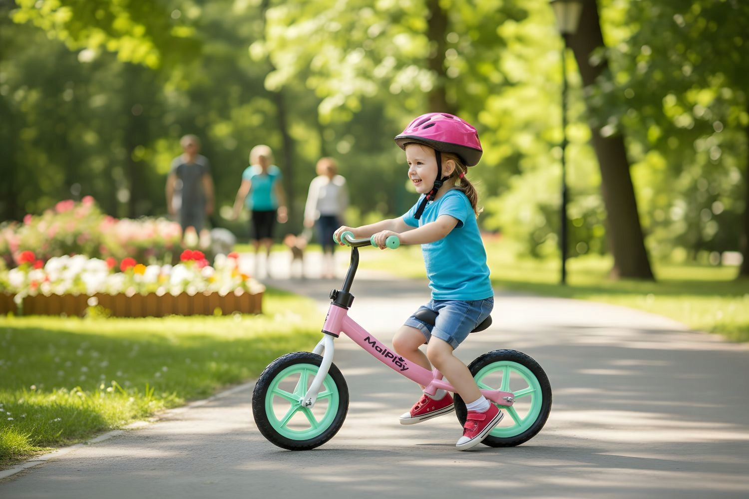 BALANCE BIKE for 2 - 3 year old CHILDREN'S BIKE 12 INCHES LIGHT 1,8KG + HELMET Brand no brand
