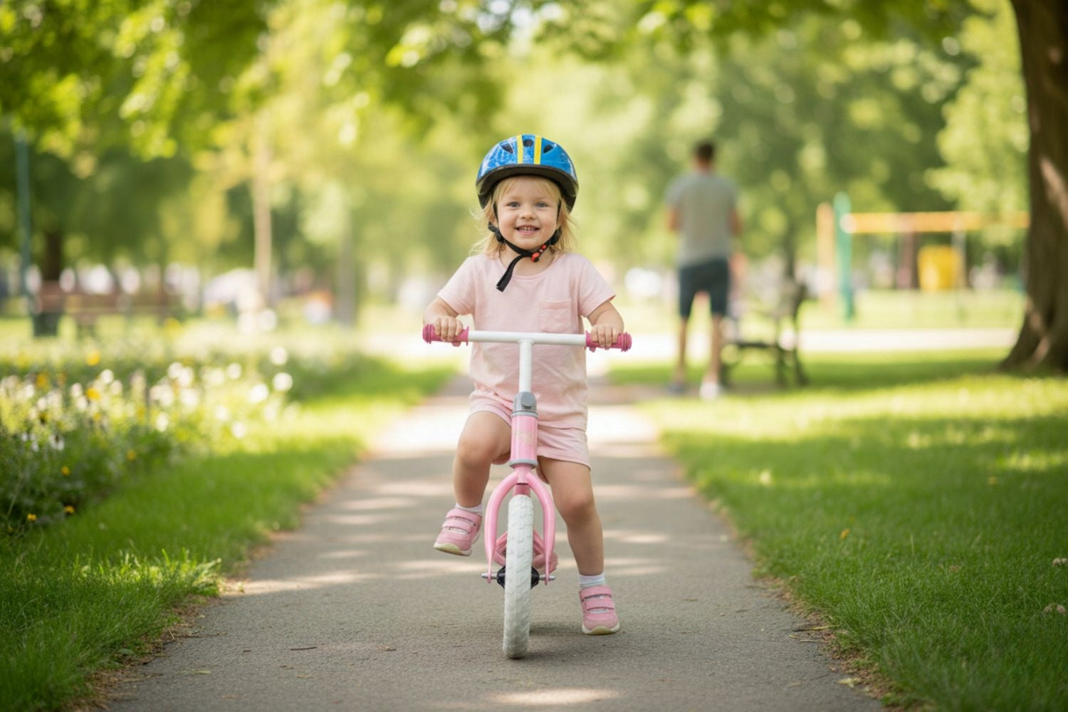 BALANCE BIKE for 2 - 3 year old CHILDREN'S BIKE 12 INCHES LIGHT 2,2KG + HELMET Manufacturer code ROWEREK BIEGOWY DLA DZIEWCZYNKI LEKKI JEŹDZIK