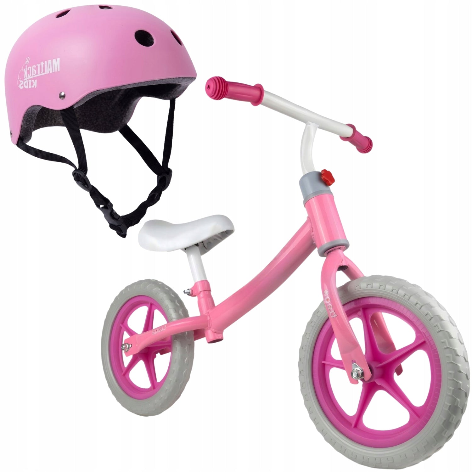 BALANCE BIKE for 2 - 3 year old CHILDREN'S BIKE 12 INCHES LIGHT 2,2KG + HELMET