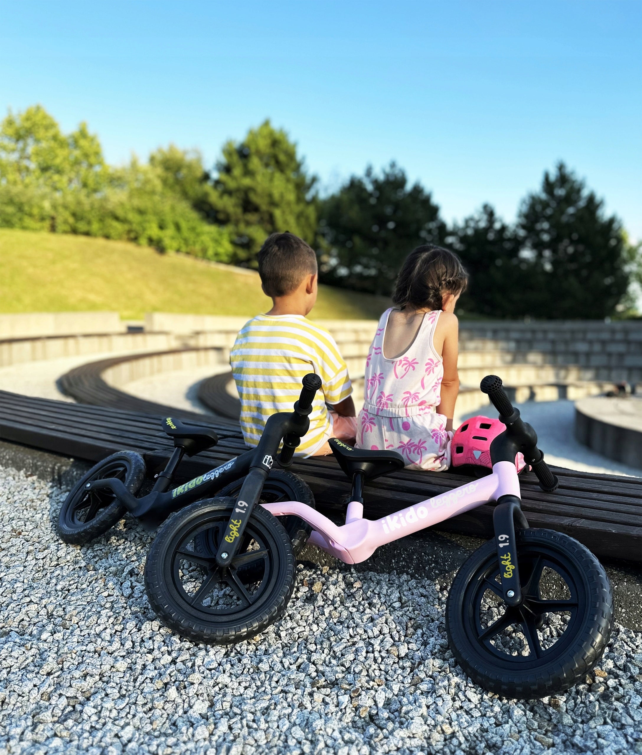 BALANCE BIKE iKido 1.9KG Bike Children's bicycles 3 years FOR GIRLS Brake none
