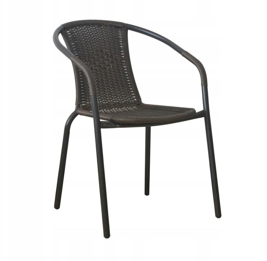 BALCONY FURNITURE SET BISTRO TABLE + 2 TEHNORATTAN CHAIRS Manufacturer code NEO2262KPL