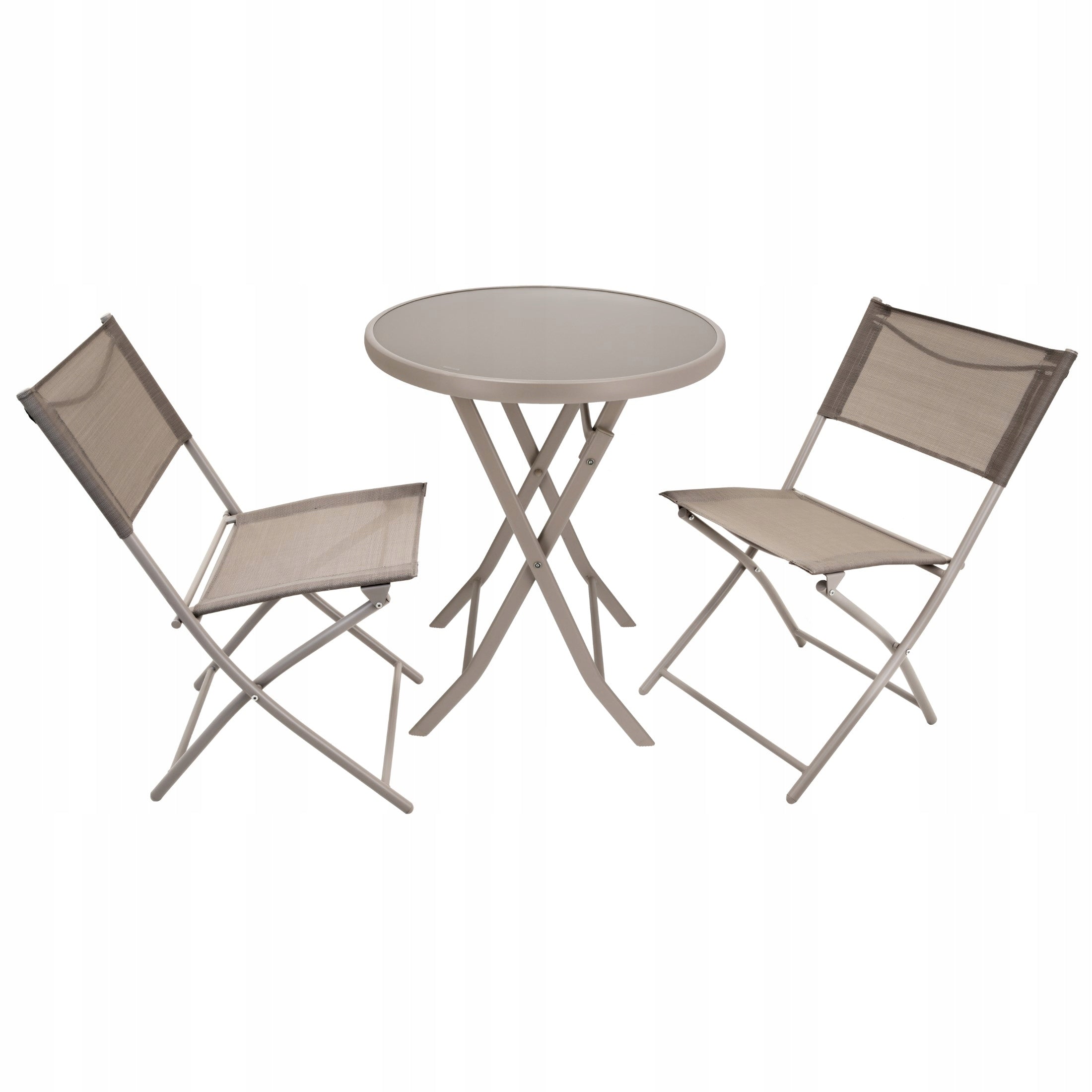 BALCONY FURNITURE SET GARDEN TERRACE furniture folding set Table 2 chairs Style modern