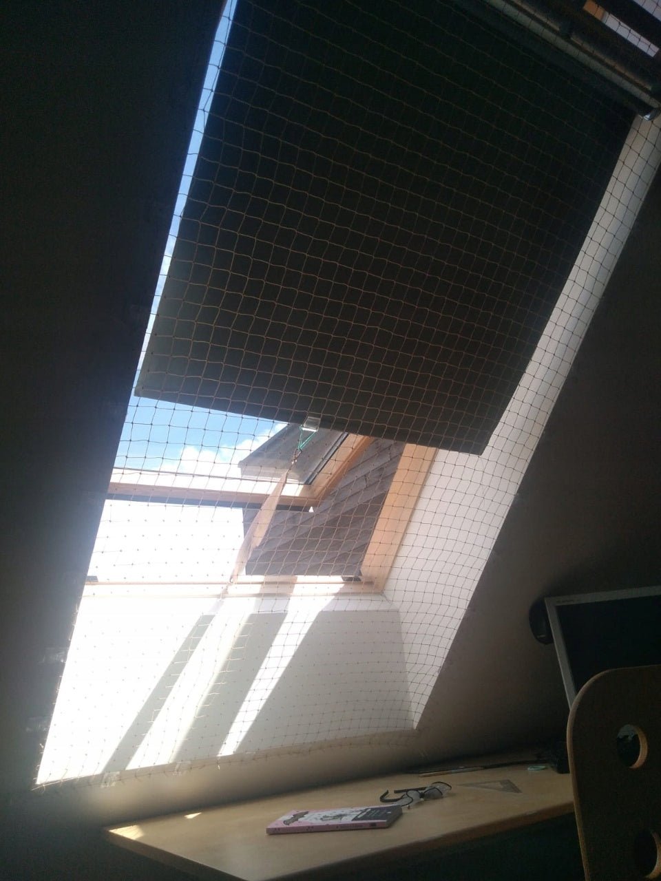 BALCONY NET 6x3m PIGEON BIRDS AGAINST BIRDS SET WITHOUT DRILLING Net length 6 m