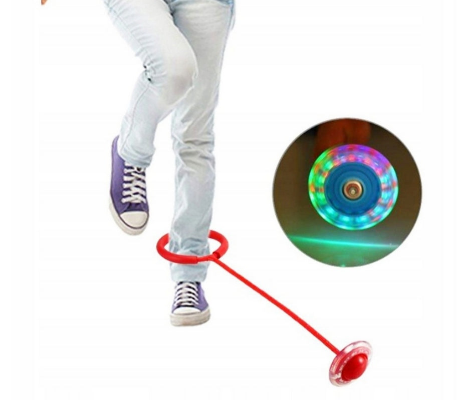 BALL HOP ON LEG JUMP ROPE LED FOR CHILDREN GLOWING EAN (GTIN) 5902444052155
