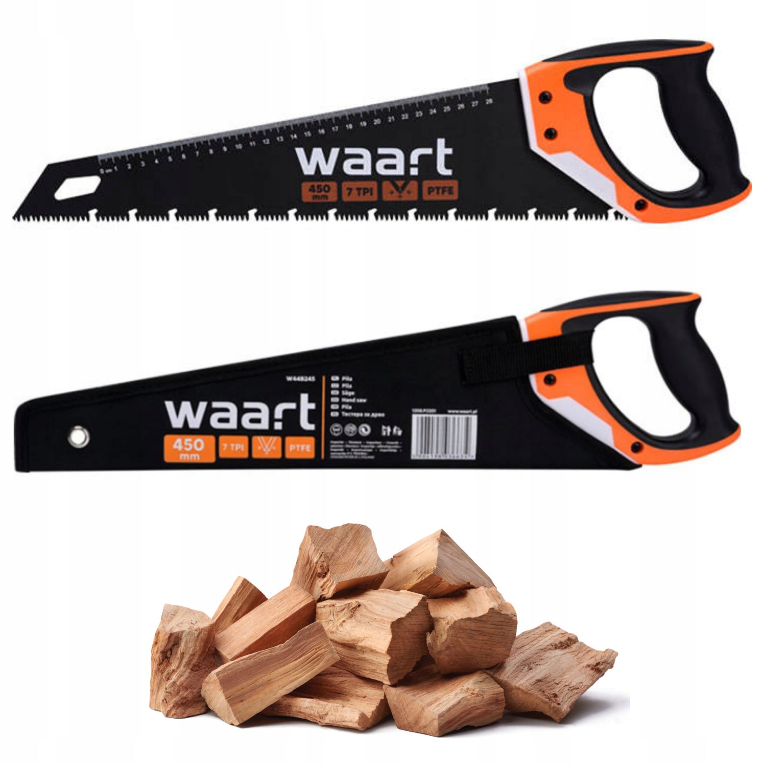 BALL,SAW HAND PAYMENT FOR WOOD WAART 450mm + COVER,ETUI TEFLON