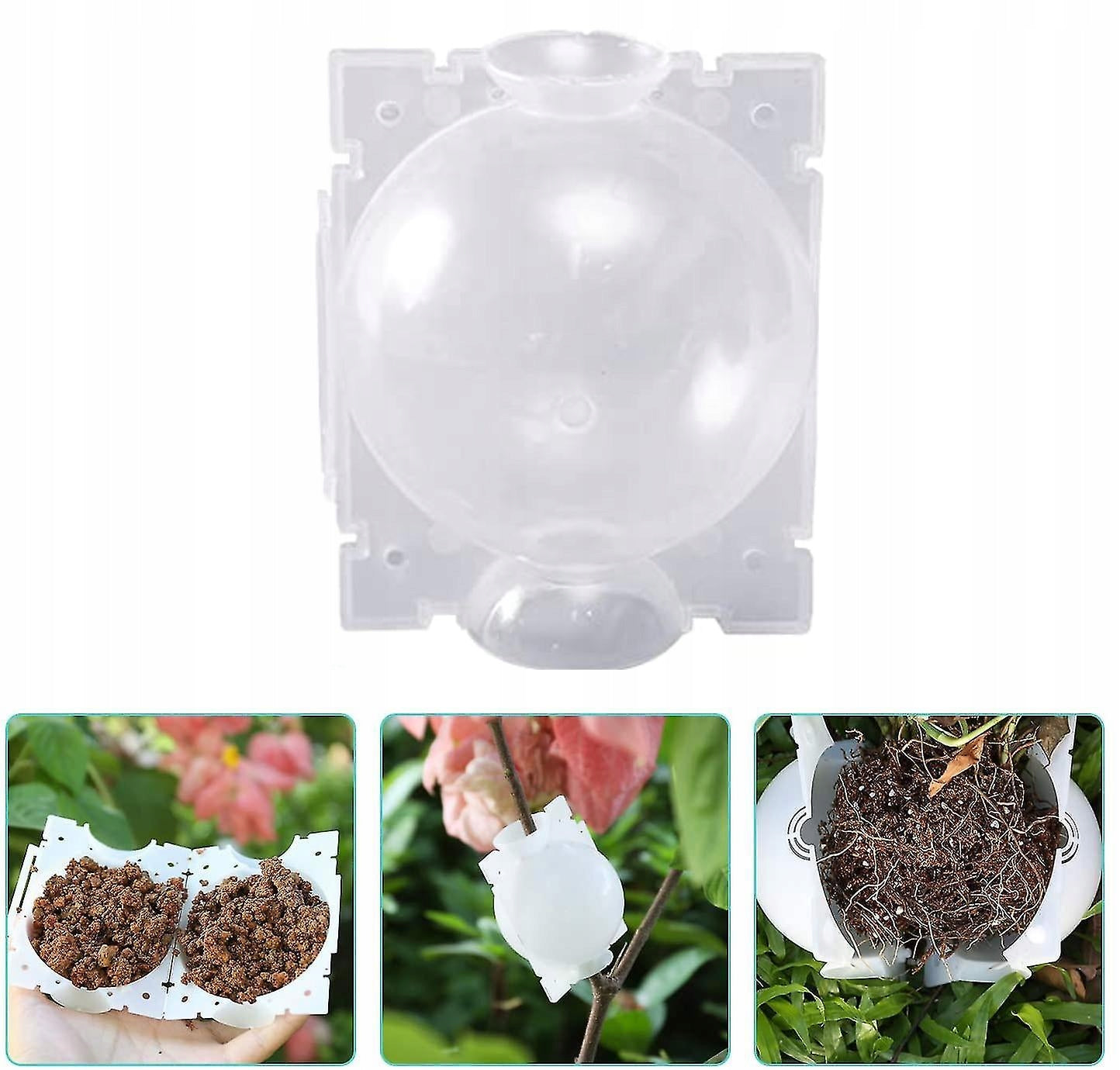 BALLS FOR ROOTING ROSES AND PROPAGATION OF SEEDINGS BALL AIR NECKS 5 pcs Length 6 cm