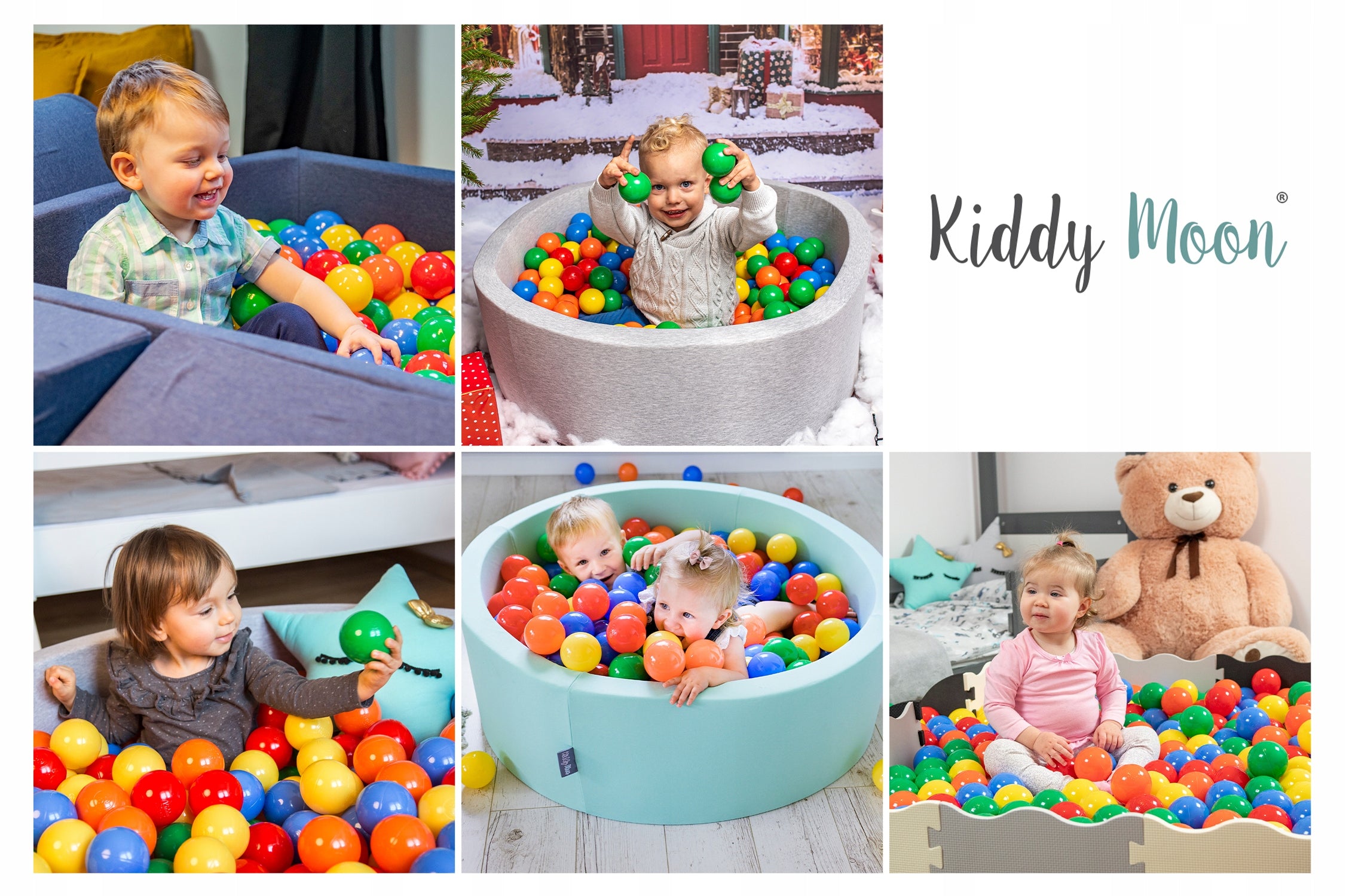 BALLS colorful dry pool playpen tent tipi cottage 200 pcs 6 cm Kid's age 0+