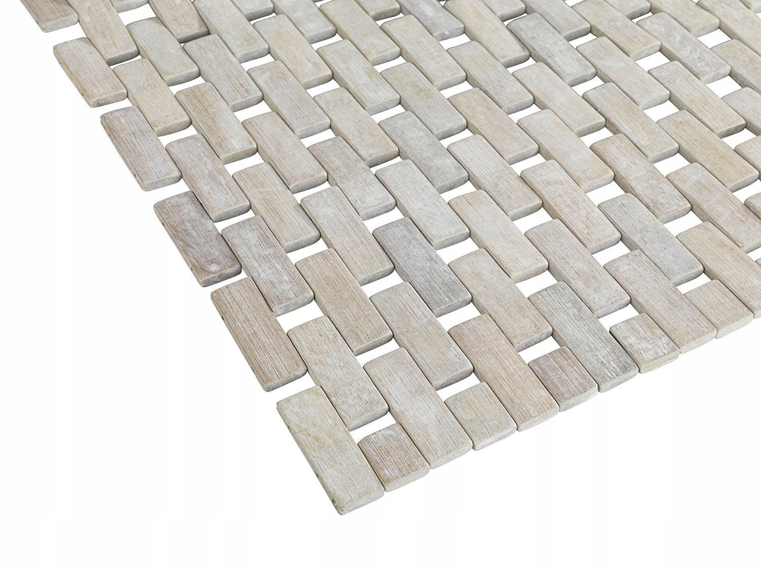 BAMBOO BATHROOM MAT NON-SLIP WENKO Length 80 cm