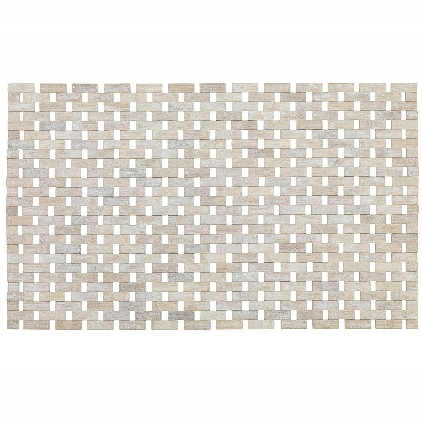 BAMBOO BATHROOM MAT NON-SLIP WENKO