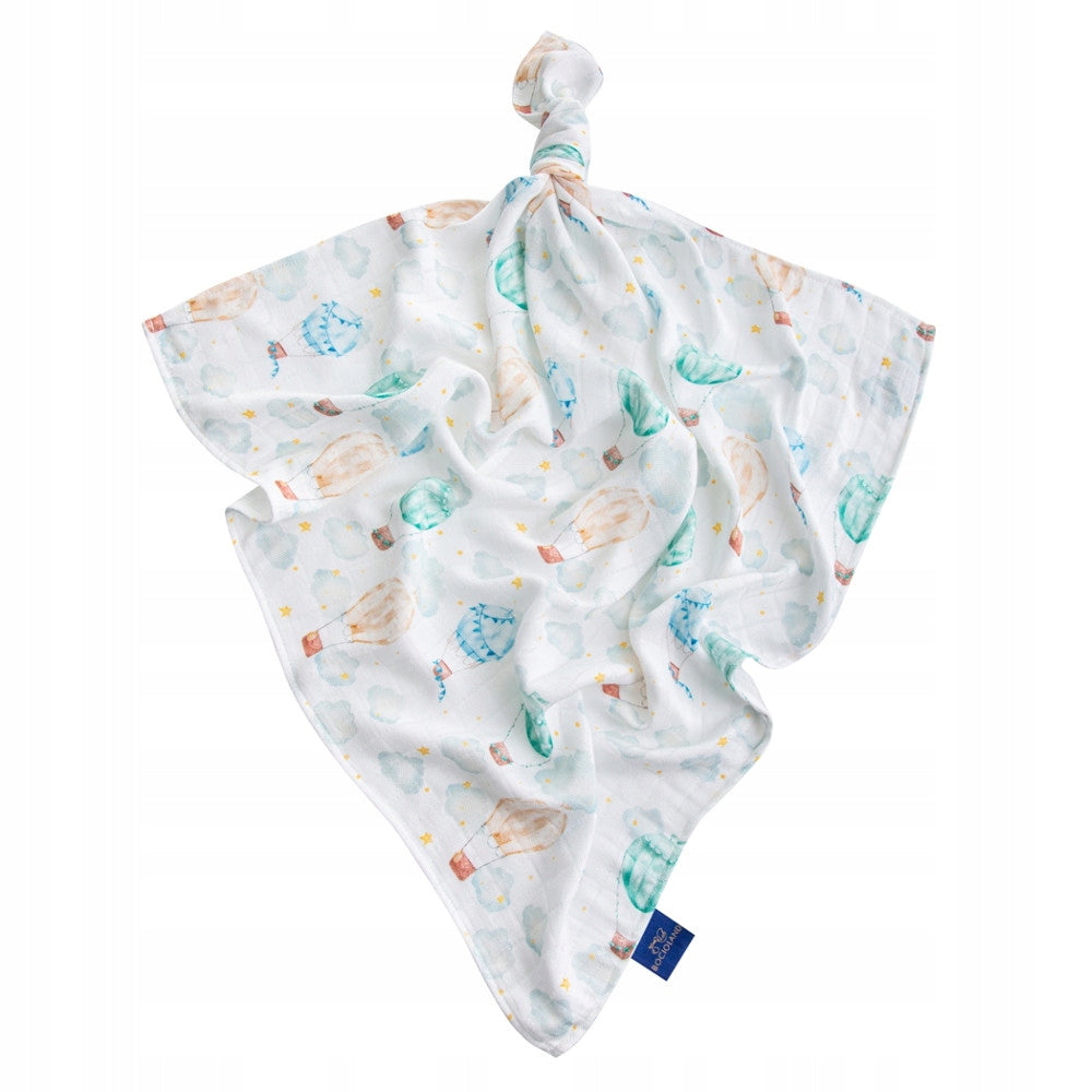 BAMBOO DIAPER SWADDLE 120x120 BALLOONS BOCIOLAND Packaging status original