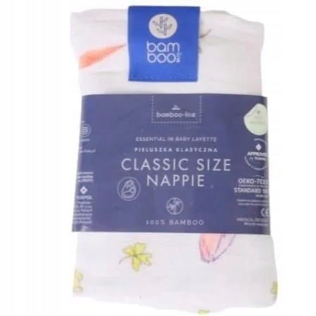 BAMBOO LINE Diaper Wipe Bamboo 30x30 Rabbit Mom Brand Texpol