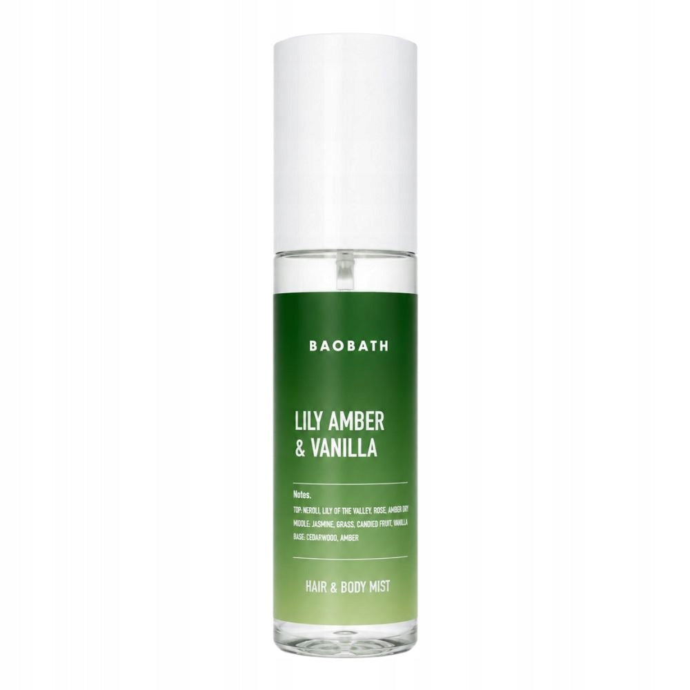 BAOBATH Body & Hair Mist 135ml - Lily Amber & Vanilla