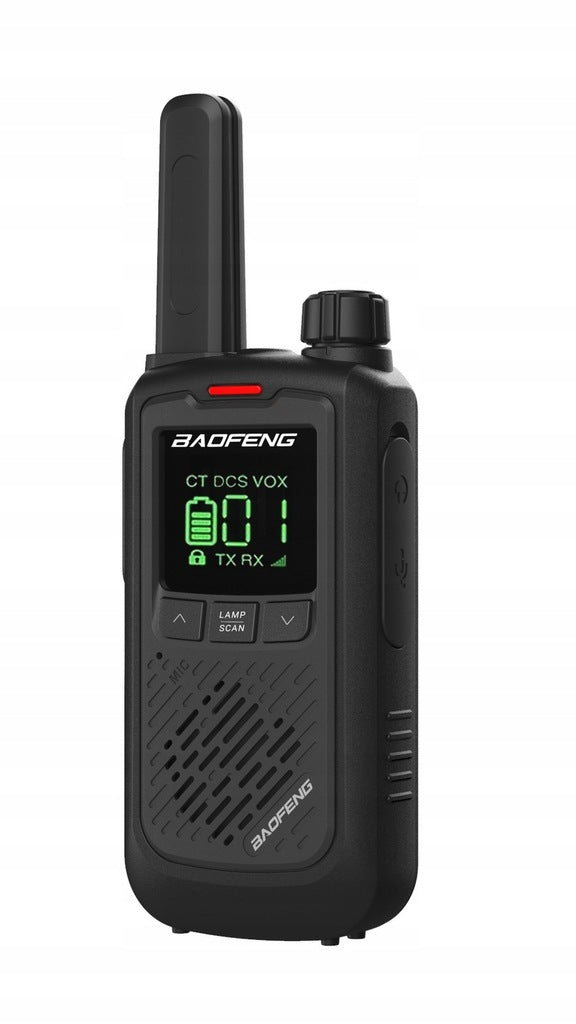 BAOFENG BF-T17 EU WALKIE TALKIE WALKIE-TALKIE WALKIE TALKIE USB FLASHLIGHT Manufacturer code R BF-T17 RED 2 SZT