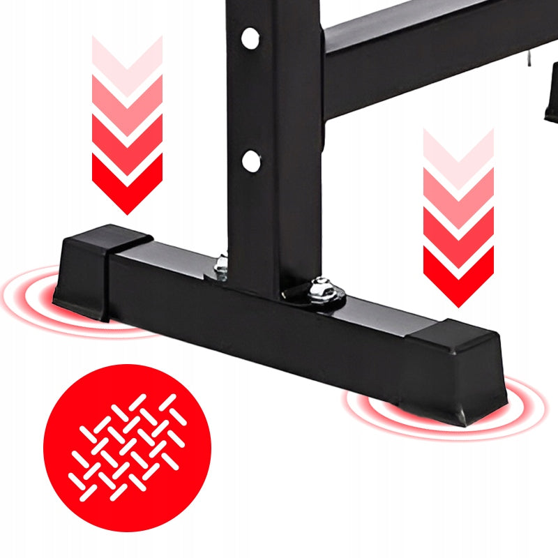 BARBELL BENCH ADJUSTABLE DIPS BELAY FOLDING SLANTED Brand Rippey