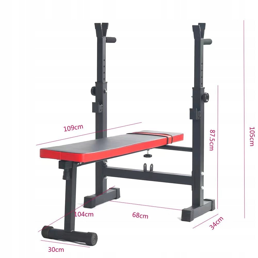 BARBELL BENCH ADJUSTABLE DIPS BELAY FOLDING SLANTED Manufacturer code RP04