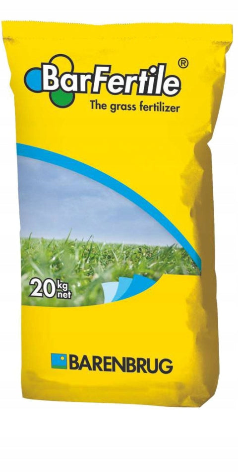BARFERTILE ECO 14-5-8 (3,5; 17) 20kg GRASS AND LAWN FERTILIZER BARENBRUG Weight 20 kg