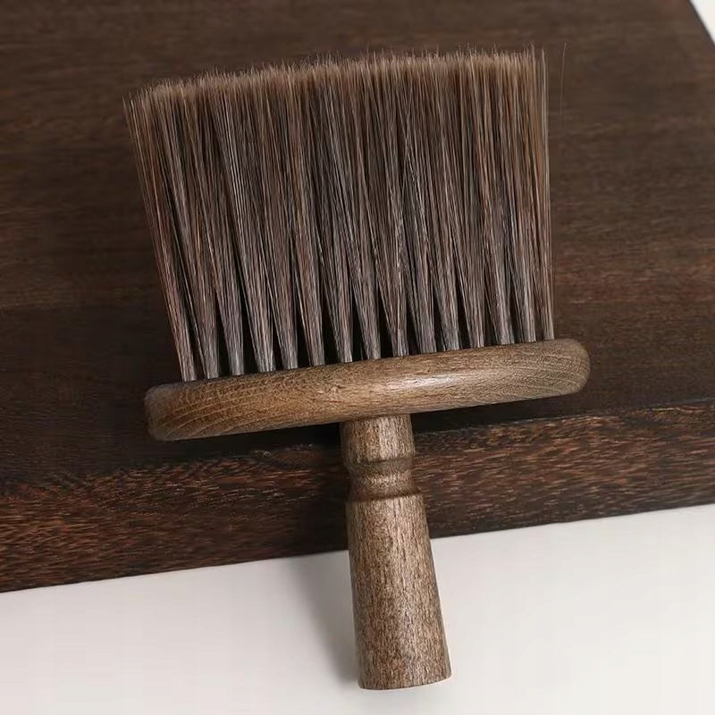 BARISTA BRUSH WOODEN WIDE FOR CLEANING COFFEE MAKER AND GRINDER Packaging status original