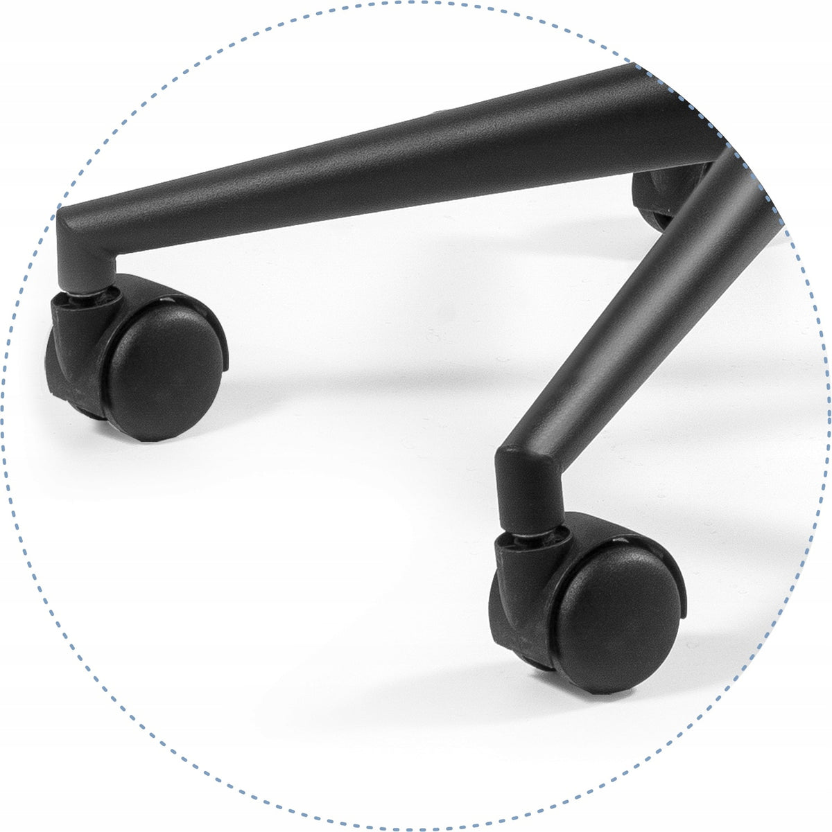 BARNET Office Chair Grey Swivel Office Chair Low Manufacturer code 9-05-PU-LFXA-1006