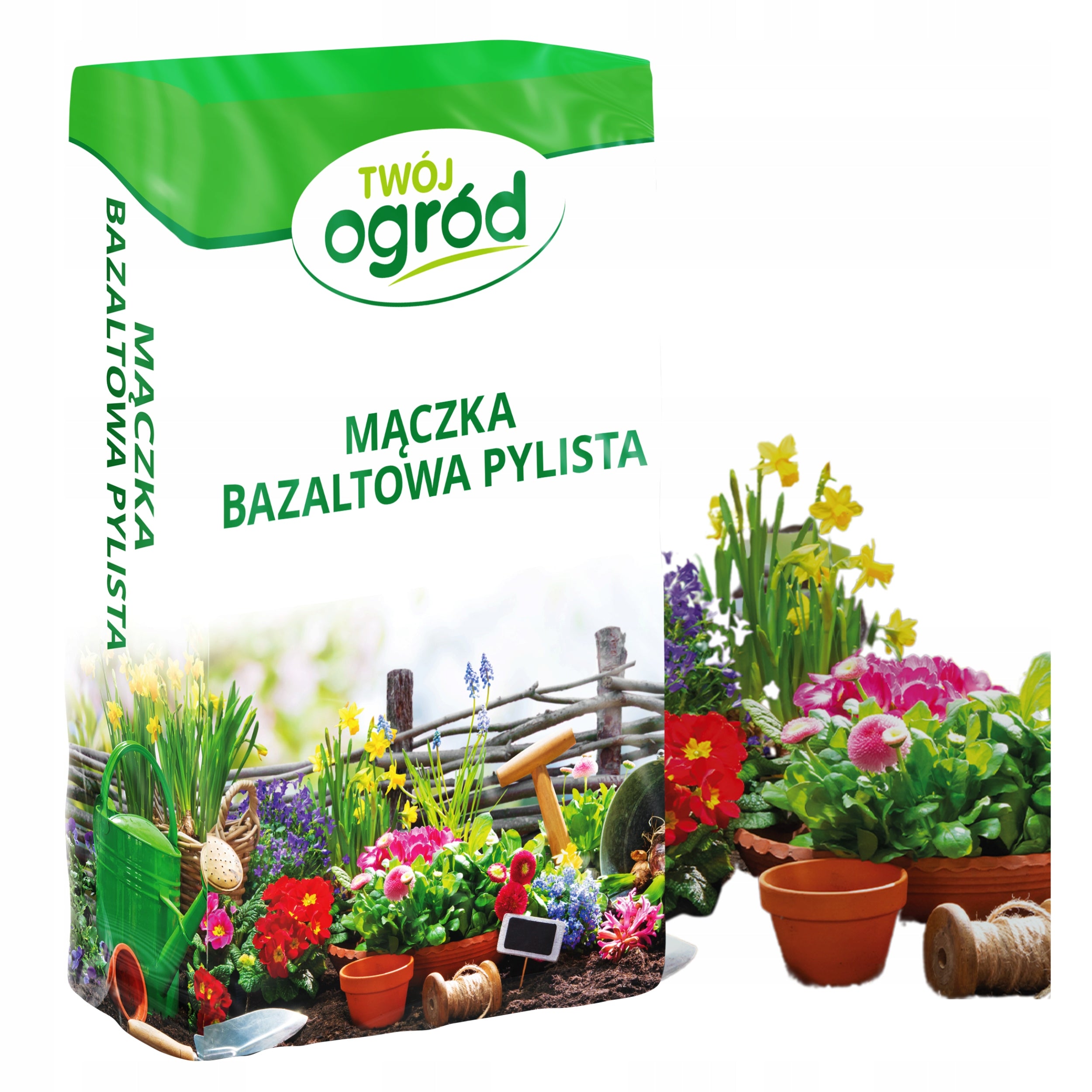 BASALT MEAL 10kg Natural SNAIL BARRIER Fertilizer STRENGTHENS PLANTS Volume 10 l